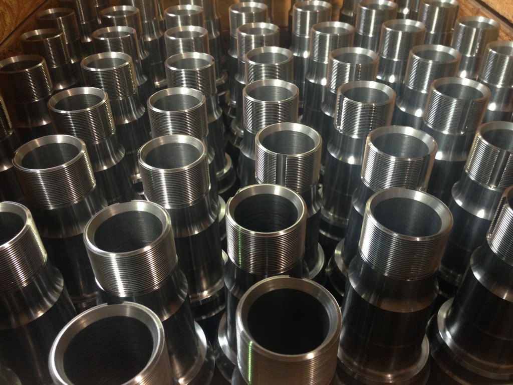 Machined hub spindles